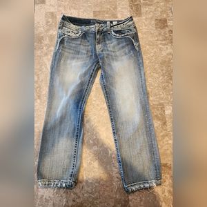 Miss Me Cropped Jeans 32x27